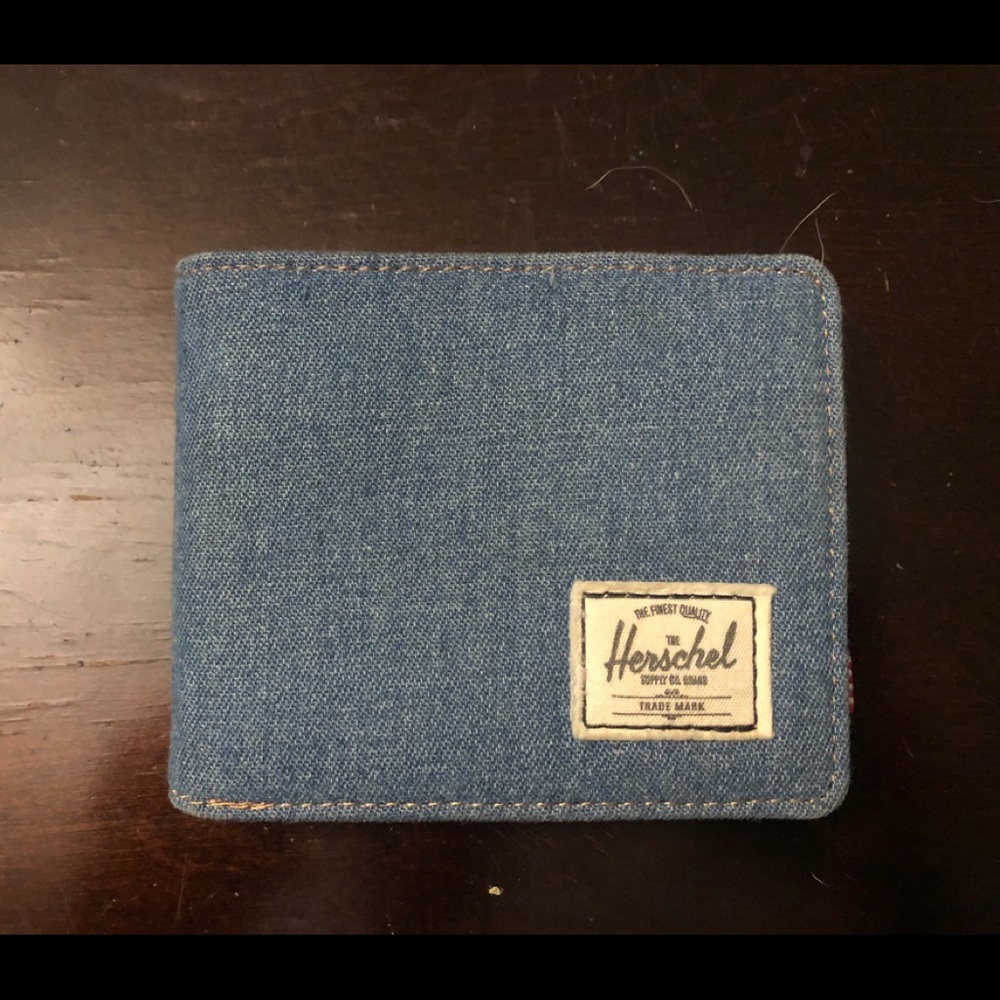 Herschel Supply co denim wallet